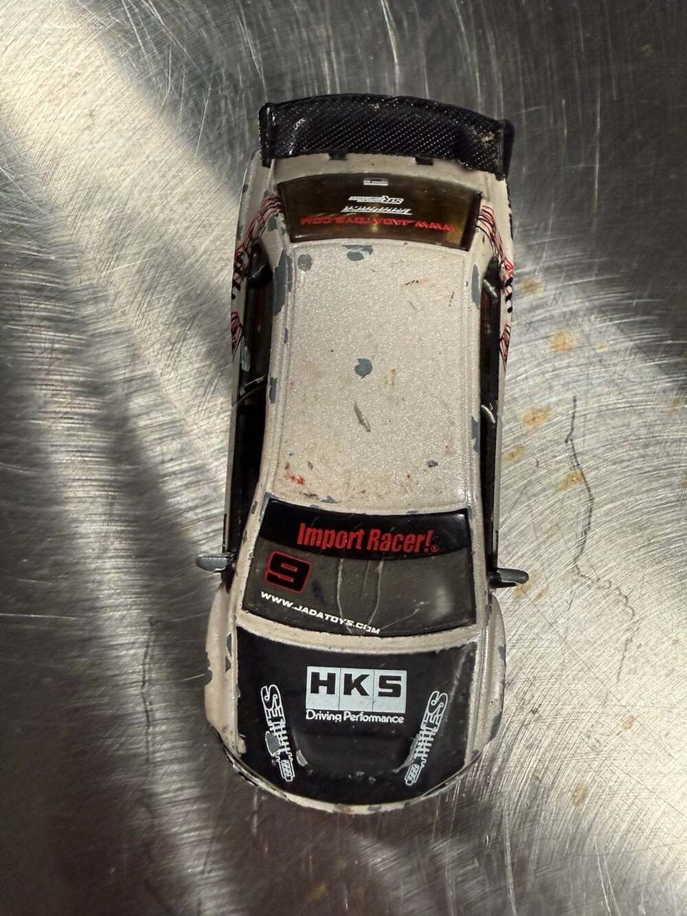 Jada Toys Import Racer! Mitsubishi Lancer Evolution VIII 1:64 Die-Cast Car HKS L